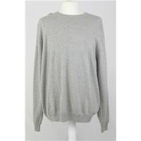 BNWT M&S - XL Size - Grey Marl - Pure Cotton Long Sleeved Jumper