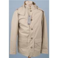 BNWT M&S, size M stone hooded jacket