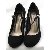 bnwt ms collection size 5 black block heeled pumps