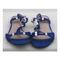 BNWT Footglove, size 4 blue suede sandals