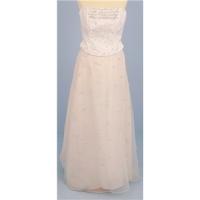 BNWT Augusta Jones Size UK 14 Ivory strapless 2-piece wedding dress