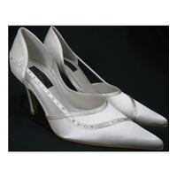 bnib meadows bridal shoes size 3 ivory heeled bridal shoes