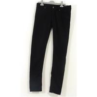 BNWT Black Superdry Strutt Sulphur Jeans Size 30\