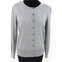 BNWT Marks & Spencer Size 12 Soft Grey Button Through Cardigan