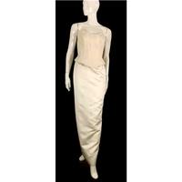 BNWT, high society by Jacquie Lawrence, Size 8, ivory wedding column strapless bodice and skirt