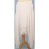 BNWT Miss Selfridge size 12 white skirt