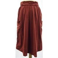 BNWT - Brora - Size Small - Dark Orange - Skirt