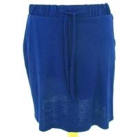 BNWT Marks And Spencer Size 8 Navy Blue Mini Skirt