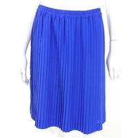 BNWT Banana Republic Size Small Royal Blue Pleated Skirt