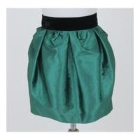 BNWT Top Shop size 14 green mini skirt