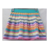 bnwt accessorize size s multi coloured mini skirt