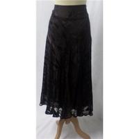 BNWT Monsoon Size 20 Fully Lined Ankle Length Silk Skirt. Monsoon - Size: 20 - Brown - Long skirt