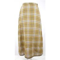 BNWT Another Eight - Size: 6 - Mustard - Tartan Skirt