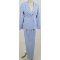 bnwt austin reed size 6 ice blue trouser suit