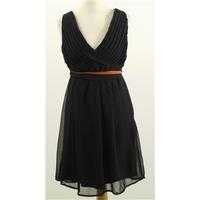 BNWT Vila Black Small Layered Neckline Dress