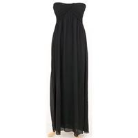 bnwt glamorous size 8 black strapless dress