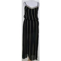 BNWT, Ella Moss size XS black striped long dress