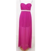 BNWT Lipsy: Size S pink strapless dress
