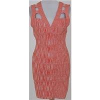 BNWT Hunt No More, size 10 red marled jersey dress