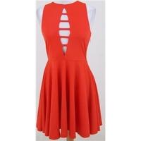 BNWT Paint It Red Size: XS Orange Mini dress