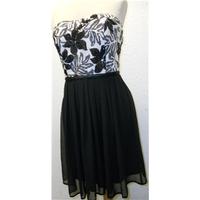 bnwot asos size 8 black mini dress