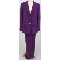BNWT Country Casuals, size 14 purple trouser suit