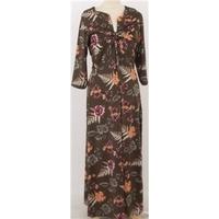 BNWT, Joanna Hope size 14 brown patterned long dress