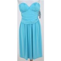 BNWT: Joseph Ribkoff: Size 12: Aqua strapless dress