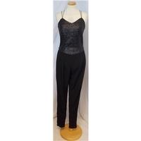 BNWT Love Label size 8 black sequined jumpsuit