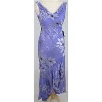 BNWT LBD size 8 lilac floral asymmetrical dress