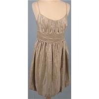 BNWT London Times, size 8 golden champagne dress