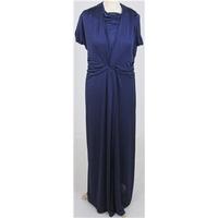 bnwt gray osborn size 14 indigo long dress