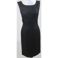 BNWT French Connection, size 10 black metallic zig-zag dress
