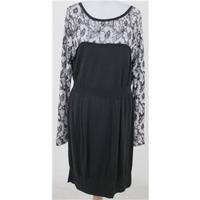 BNWT Mint Velvet, size 18 charcoal grey mix knit dress