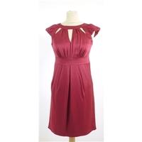 BNWT Monsoon Petite, size 8 damson pink dress
