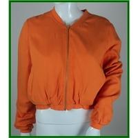 BNWT Limited Collection - Size: 12 - Bright Orange - Zipped Jacket