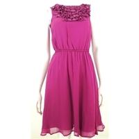 bnwt monsoon size 10 fuschia pink evening dress
