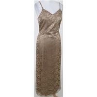 bnwt monix size 10 bronze lace evening dress