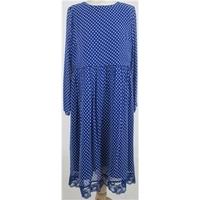 BNWT Mahima size XL blue calf length dress