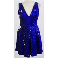 BNWT - Loaded - Size: S - Blue sequined dress
