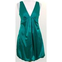 BNWT New Look size 14 emerald green sleeveless dress