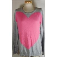 BNWT Antoni & Alison - size XL - grey/pink - long sleeve sweater