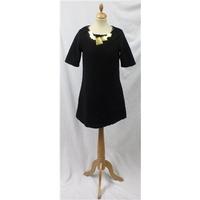 bnwt river island size 8 black dress with necklace rrp 3000 bnwt river ...