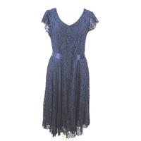 bnwt together size 10 sapphire crinkle effect tea dress