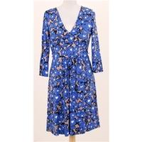 bnwt phase eight size 12 blue mix patterned dress
