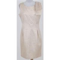 BNWT Daisy May, size 12 Gold Sleeveless dress