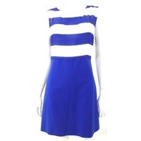BNWT Zara Size Small Navy Blue and White Dress