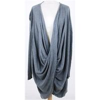 bnwt label lab size 12 grey marl twisted knit