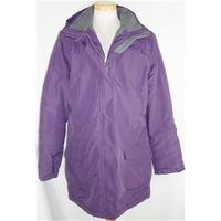 bnwot lands end the squall size medium aubergine parka