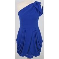 BNWT TFNC, size M blue asymmetrical dress